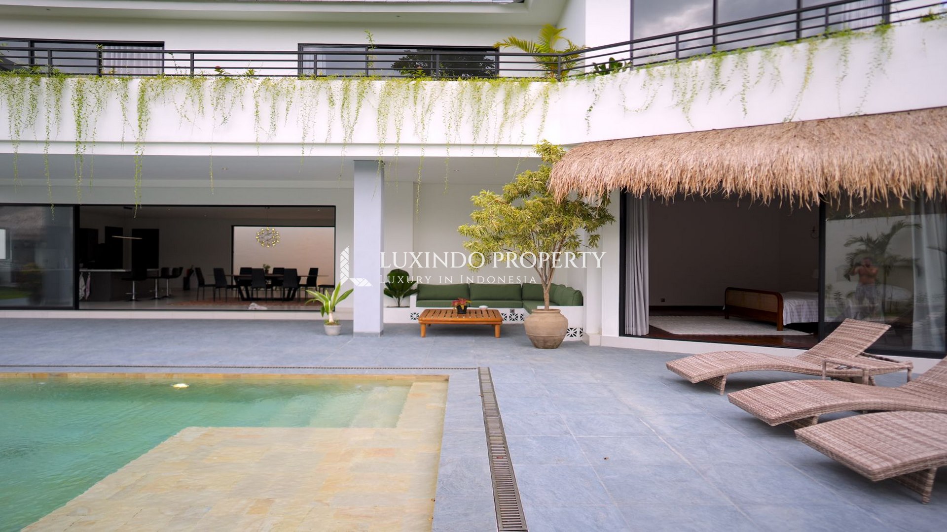 KEROBOKAN - BRAND NEW MODERN 3 BEDROOM VILLA FOR YEARLY RENTAL (RV469)